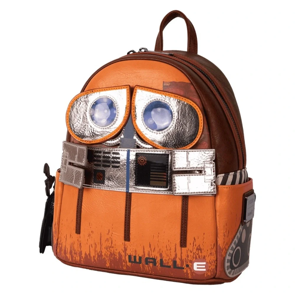 WALL-E Cosplay Lentincular Mini Backpack with Coin Bag NWT